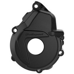 POLISPORT OSŁONA POKRYWY (DEKLA) ALTERNATORA KTM EXCF XCF-W 250 /350 '17-'19, HUSQVARNA FE 250/350 `17`-19, FX 350 '17-'19 CZARNY